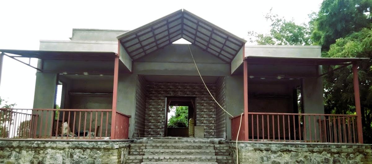 Outdoor gazebo for a seating area